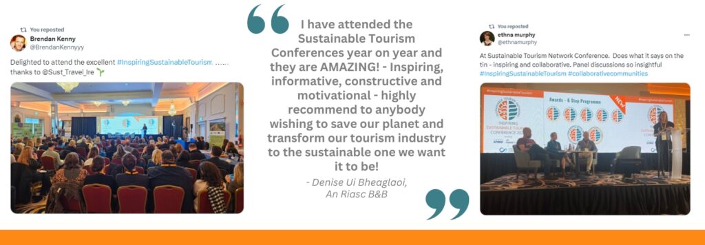 Testimonials from previous years of Inspiring Sustainable Tourism Conference