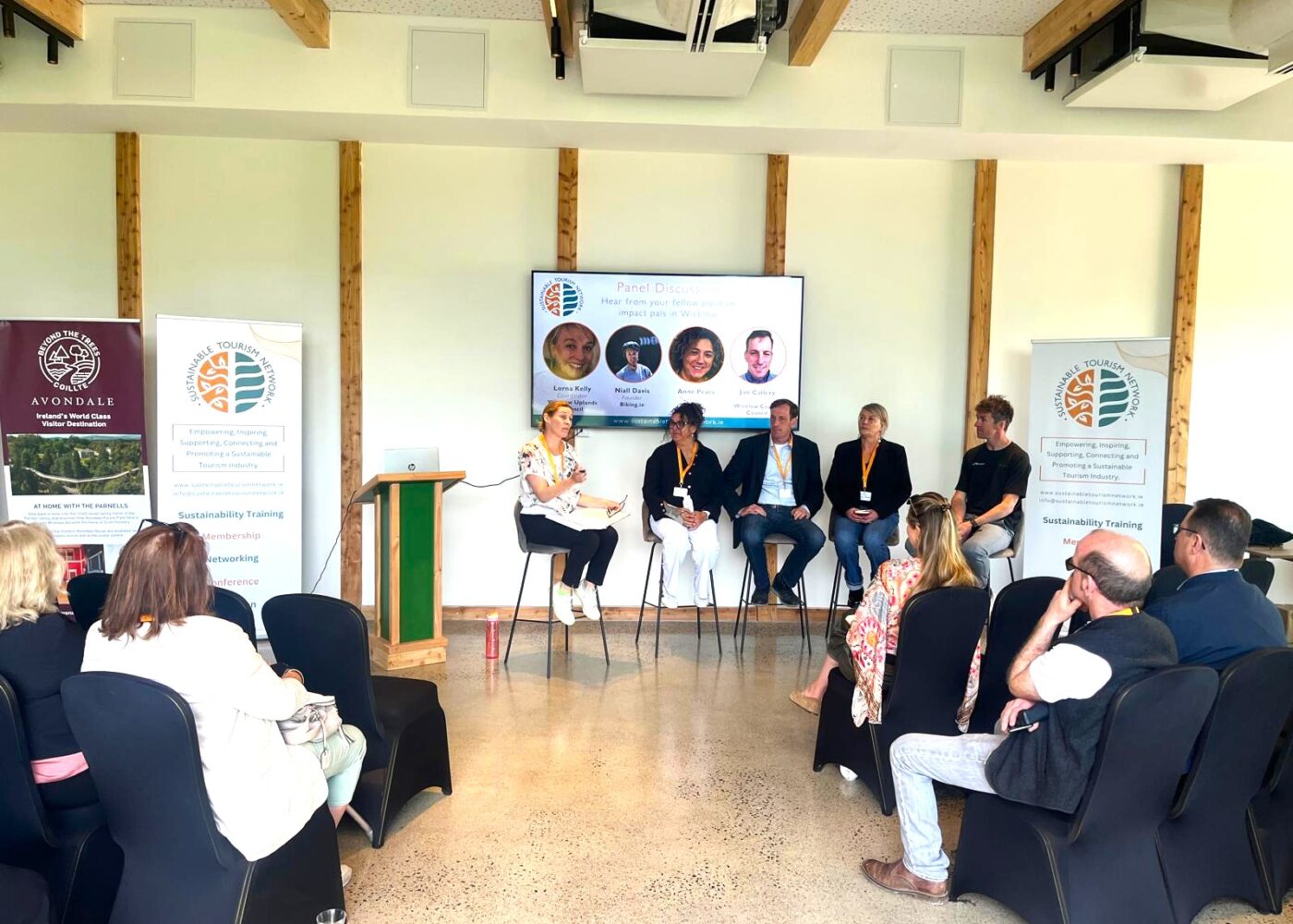 Panel discussion with the Sustainable Business Network at Avondale